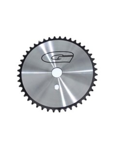 Steel Chainring G 1/2 X 1/8 44t Chrome/Black.
